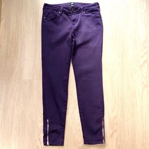 Dark Purple Jeans